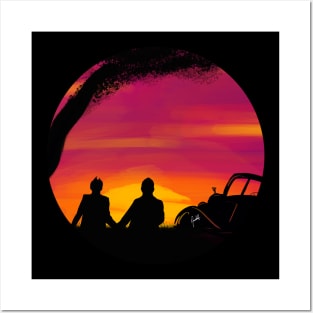 Sunset Date Posters and Art